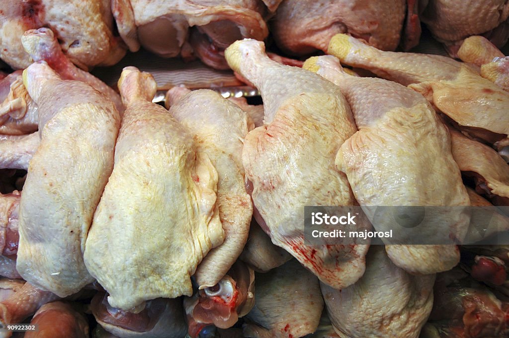 Pernas de frango carne crua - Royalty-free Alimentação Saudável Foto de stock