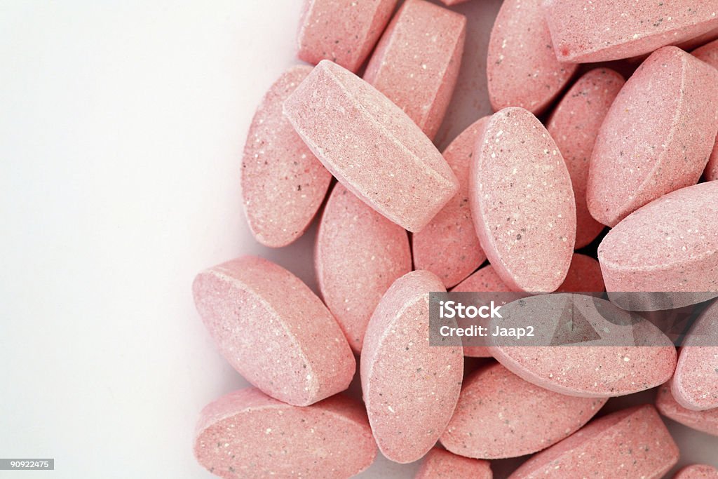 Pilules (XL) rose - Photo de Comprimés libre de droits