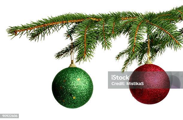 Bolas De Natal - Fotografias de stock e mais imagens de Abeto - Abeto, Bola de Árvore de Natal, Claro