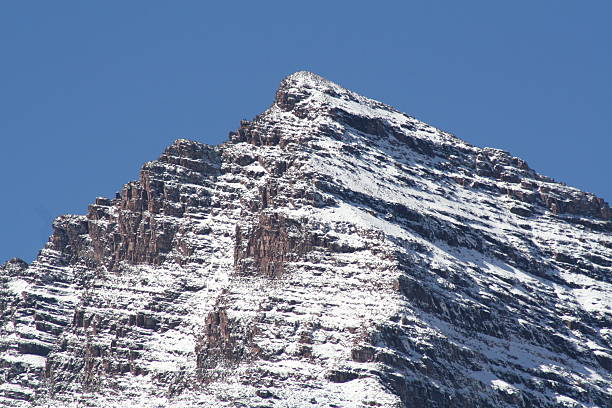 maroon bells top stock photo