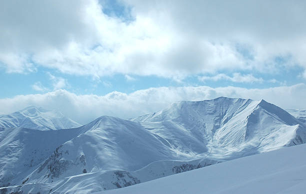 istock Mountains under snow in winter 90923137