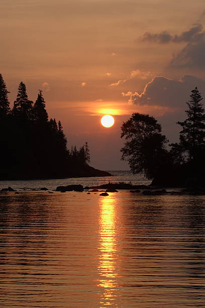 Chippewa Harbor - fotografia de stock