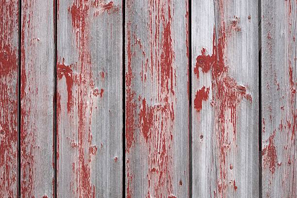 weathered wall of plank background stock photo