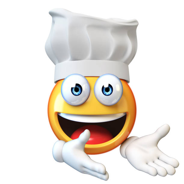 Cartoon chef - 3D Illustration
