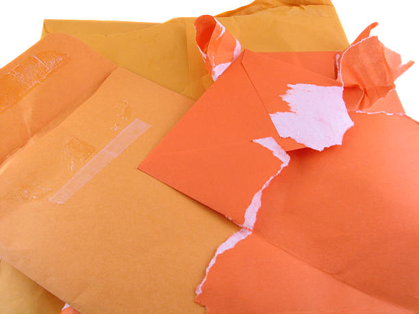 конверты - envelope opening stack open стоковые фото и изображения
