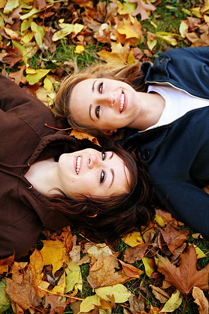 istock Happy Smiling Young Women During Autumn 90925217