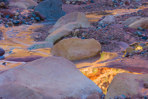 Desert Reflection Landscape Photo