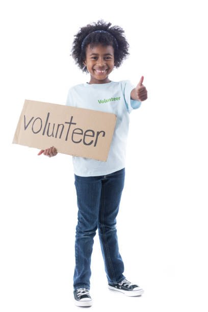 istock Young volunteer gives a thumbs up 909258180
