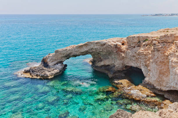 istock Monachus Arch. Cavo greco cape. Ayia napa, Cyprus. 909258294