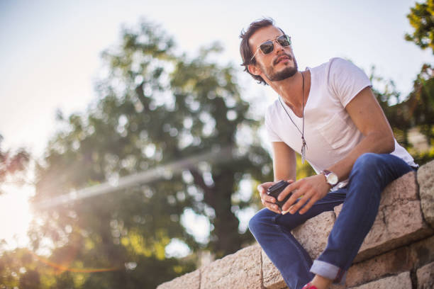 istock Coffee time outdoors 909258880