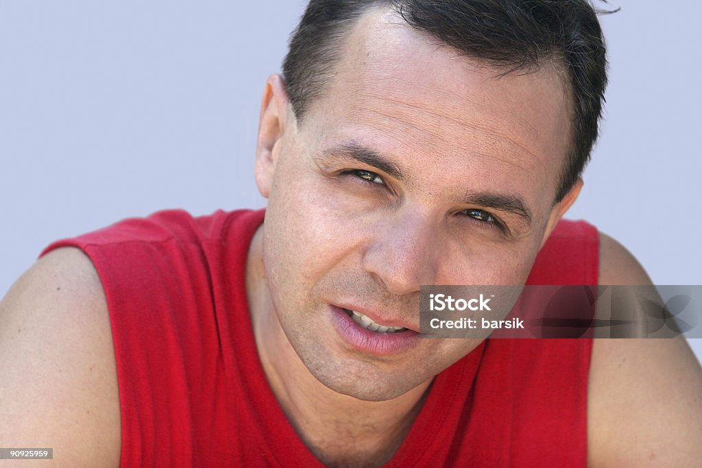 Hombre sonriente - Foto de stock de Actitud libre de derechos