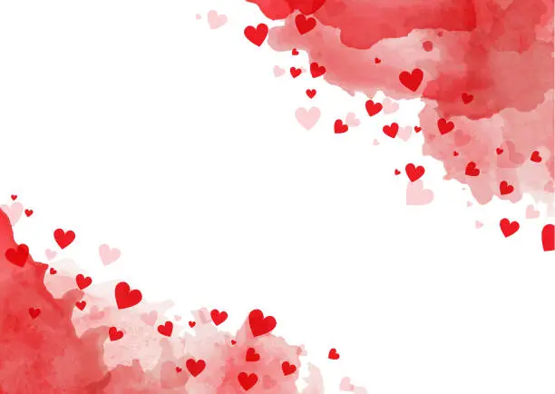 Vector illustration of Valentine's Day background