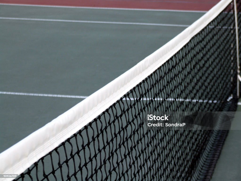 Red de tenis - Foto de stock de Arcilla libre de derechos