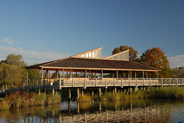 Waterfront Pavilion  chestertown stock pictures, royalty-free photos & images