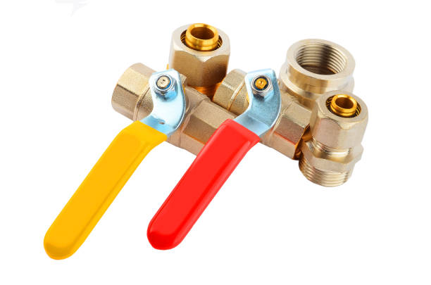 istock Plumbing fitting and tap 909271770