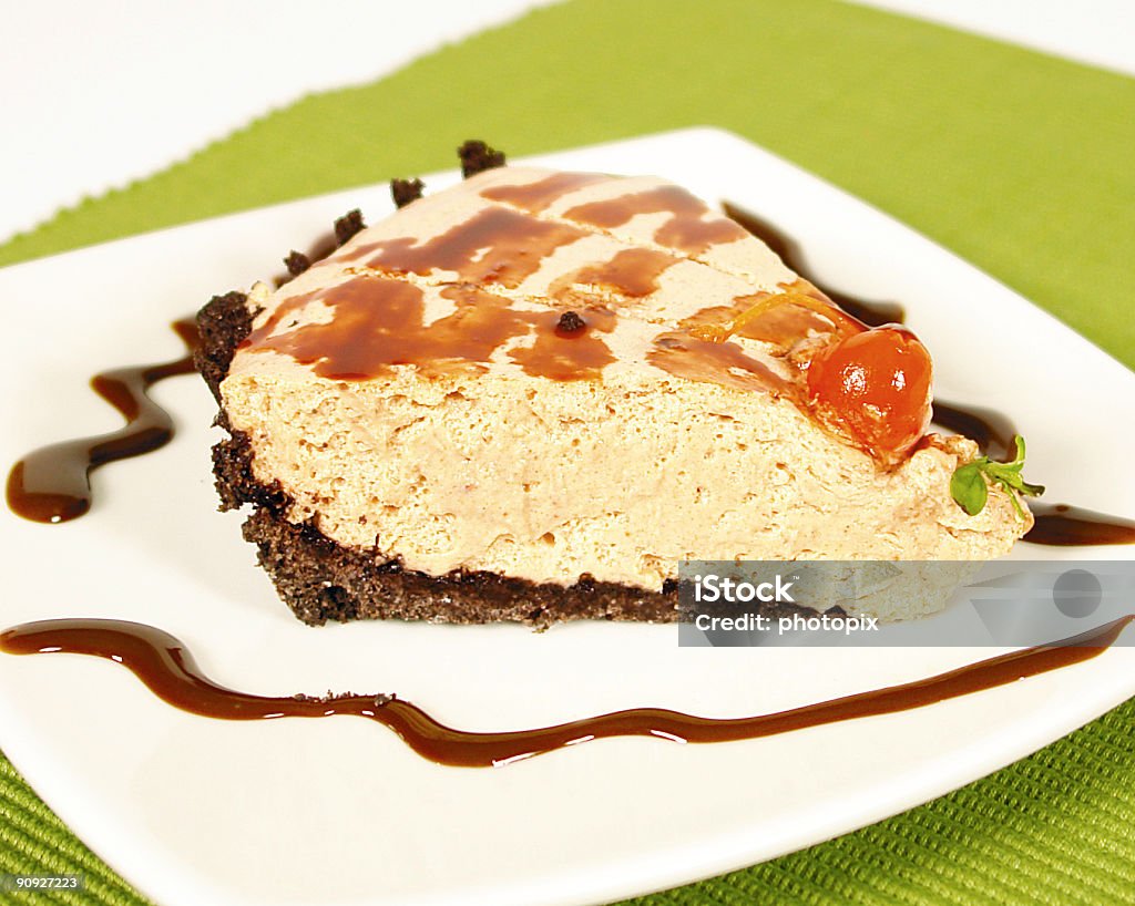 cheesecake au chocolat pièce - Photo de Aliment libre de droits