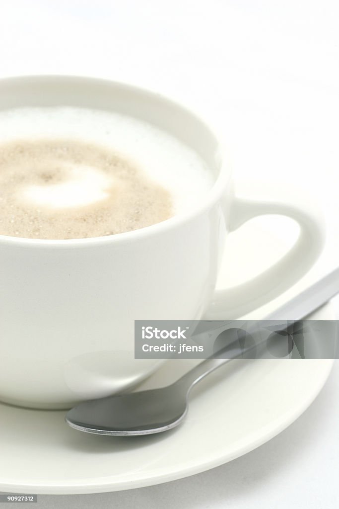 Café au lait-Plano aproximado - Royalty-free A Vapor Foto de stock