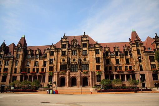 Landmark City Hall building on Market Street in St.Louis,