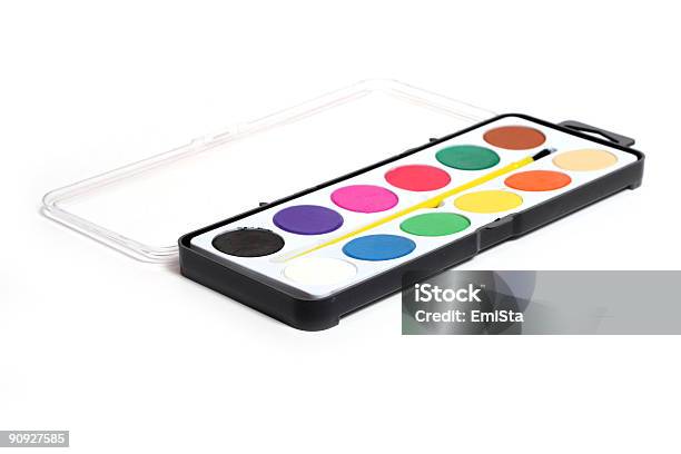 Watercolor Tray Stock Photo - Download Image Now - Arranging, Art, Art  Product - iStock