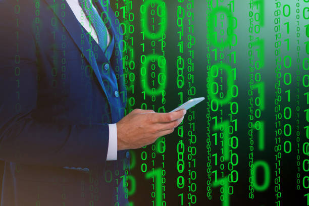 istock Business people network and modern technology concept businessman in suit working with 909279084