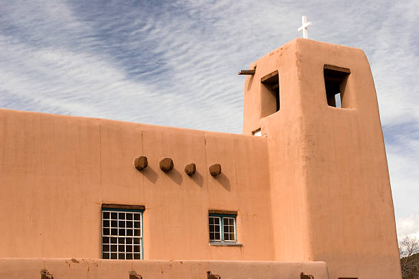 istock The Bell Tower and Windows of Cristo Rey 90928148