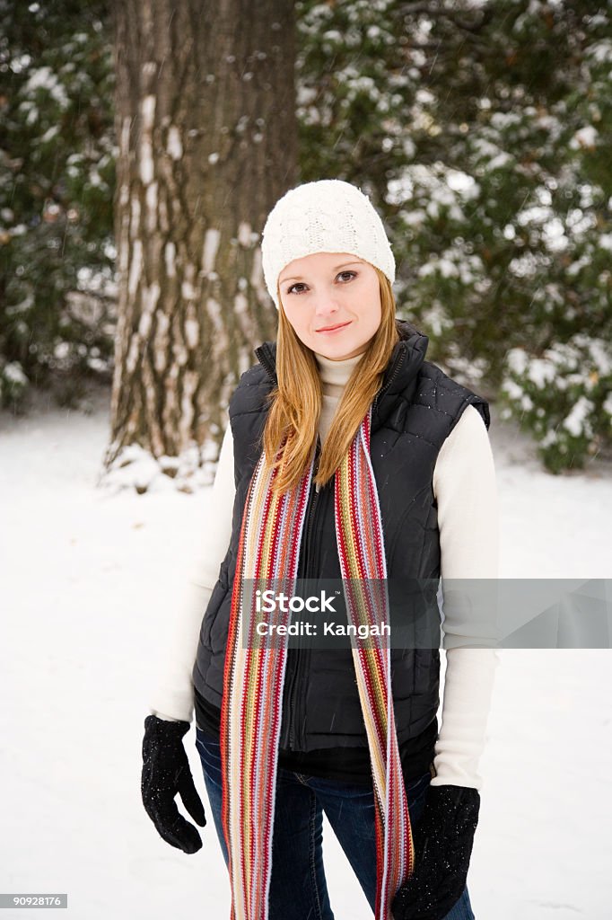 Portrait d'hiver - Photo de 25-29 ans libre de droits