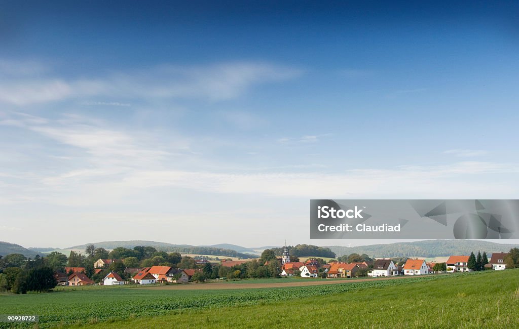 Villaggio tedesco - Foto stock royalty-free di Assia - Germania