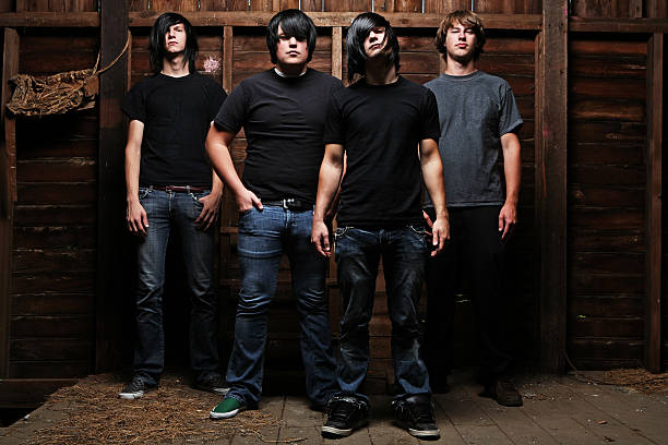 istock Young Males with Jeans in a Barn 90929305