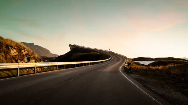 istock Storseisundet Bridge on Atlantic Road in Norway 909295150