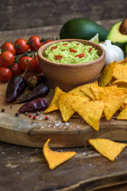 istock Guacamole with Tortilla Chips 909300186