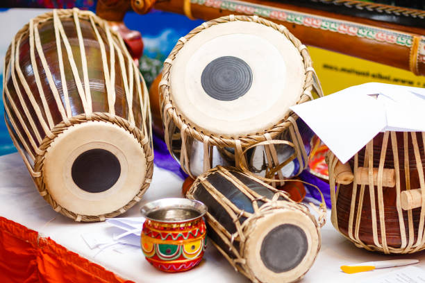 istock Variation of ethnic drums 909302678