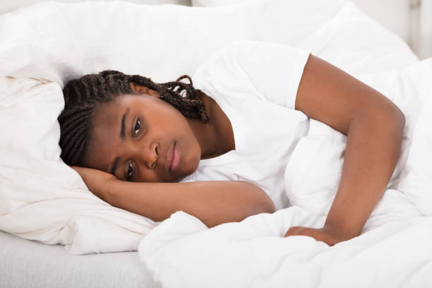 istock Girl Having Sleeplessness Night 909310054