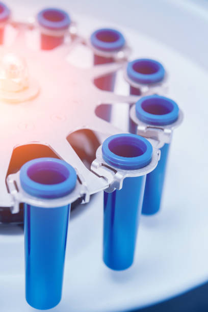 istock Medical laboratory centrifuge. 909310242