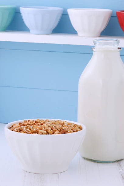 istock Delicious organic muesli cereal 909310562