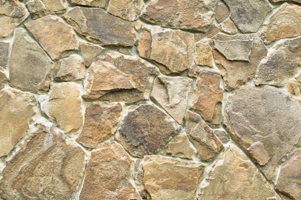 istock Texture of a stone wall. Can be used as a background for a typog 909320726