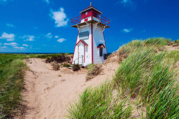 istock Covehead Harbour Lighthouse on Prince Edward Island 909336174