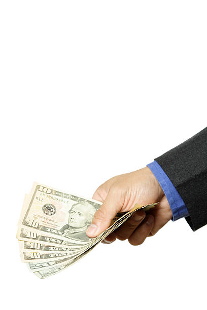 istock Businessman with cash on his hand 90935774