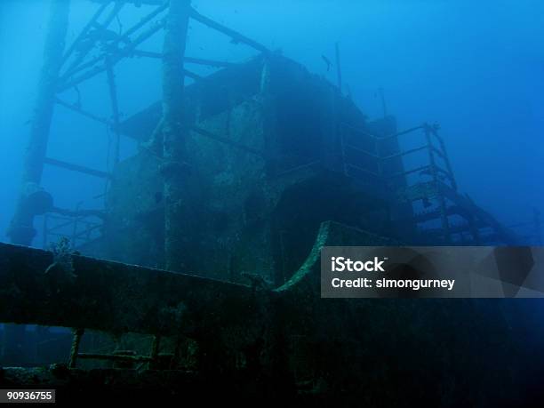 Nave Fantasma Relitto Isola Di Boracay Filippine - Fotografie stock e altre immagini di Affondato - Affondato, Ponte, Acciaio