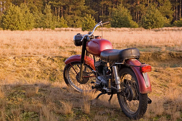 istock Old Motorbike 90937354