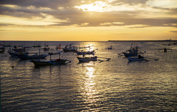 istock Sailing Boats on the sunset 909374552