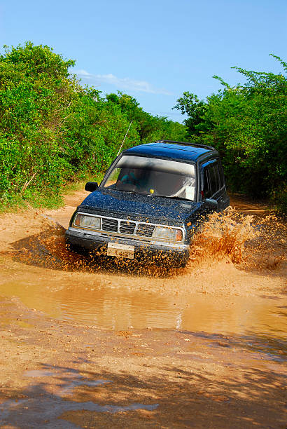 istock African road after tropical rain in Zanzibar 90937711
