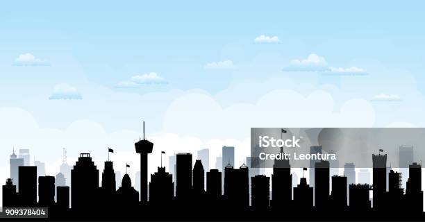 San Antonio Stock Illustration - Download Image Now