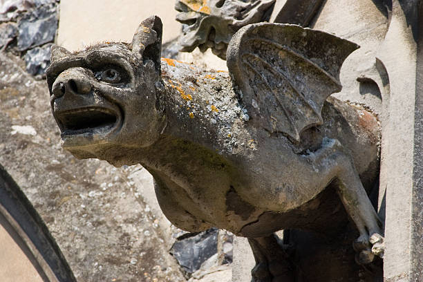 Gargoyle stock photo