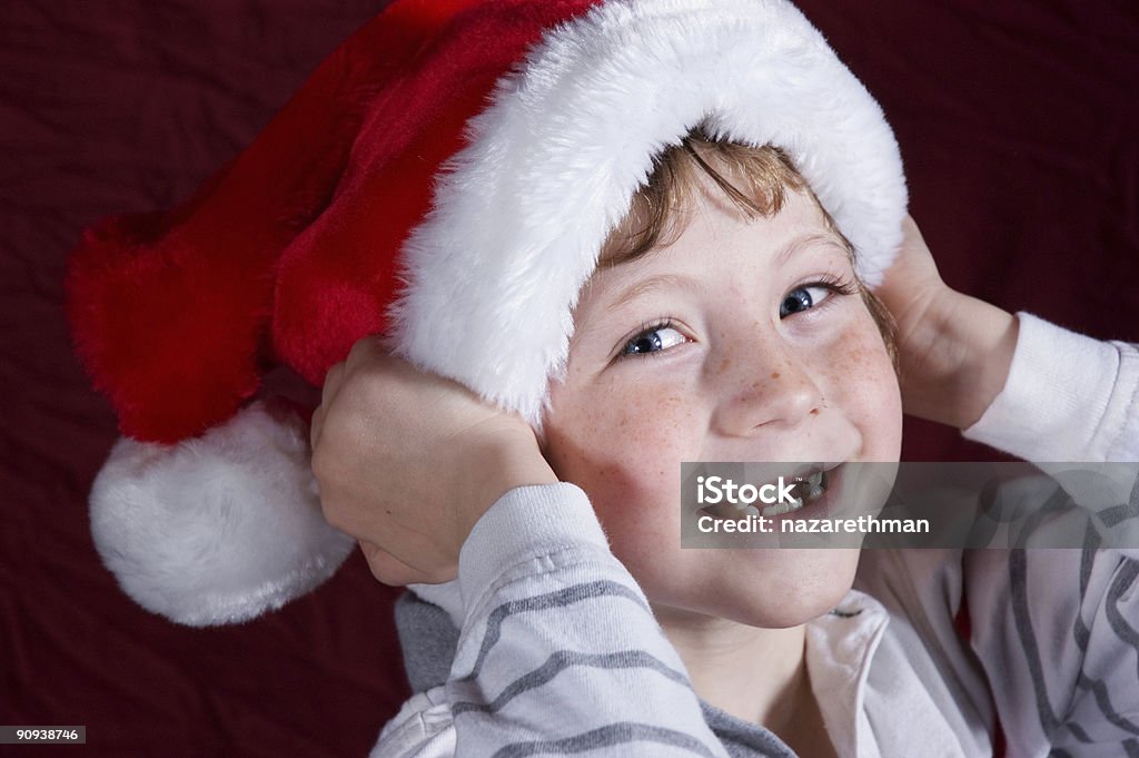 Ayudante santas poco - Foto de stock de Navidad libre de derechos