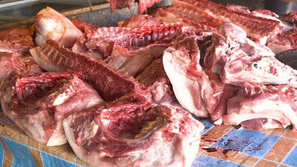 istock Meat on the market 909392562