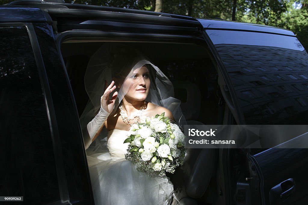 Die schöne Braut - Lizenzfrei Abendkleid Stock-Foto