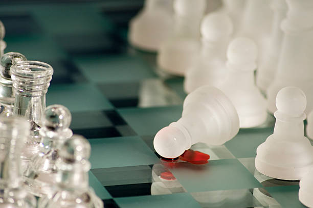 Checkmate Stock Photo - Download Image Now - Checkmate, Red