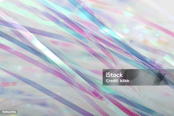Confetti And Streamers Stock Photo - Download Image Now - Anniversary, Backgrounds, Celebration
