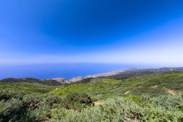 istock Wide angle view of Calheta 909411182