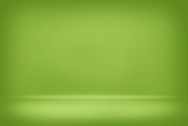 Abstract green blurred smooth background color gradient wall can used creative concept,add product.